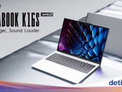 Tecno Rilis Megabook K16S, Laptop 16 Inch Rp 6 Juta