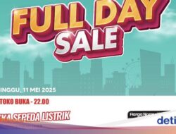 Sepeda Listrik Di Transmart Full Day Sale Diskon Setiap Minggu