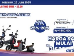 Sepeda Listrik Diskon Besar Di Transmart Full Day Sale