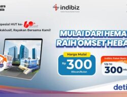 HUT Ke-60 Tahun Telkom, Indibiz Beri Promo Eksklusif Untuk Pelaku UKM