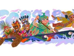 Google Rayakan HUT RI Di Doodle Pacu Jalur Karya Seniman Bandung