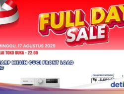 Mesin Cuci Front Load 7KG Hanya Rp 3 Jutaan Di Transmart Full Day Sale