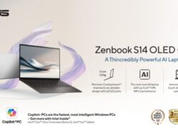 ASUS Zenbook S14 OLED (UX5406SA), Laptop Tipis Terbaik Berbasis Ilmu Pengetahuan AI