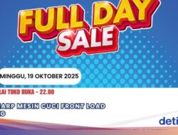 Mesin Cuci Front Load 7KG Hanya Rp 3 Jutaan Di Transmart Full Day Sale