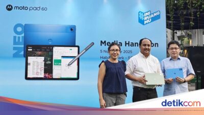 Motorola Moto Pad 60 Neo Resmi Di Indonesia, Harga Rp 2 Jutaan
