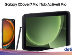 Gadget Tangguh Galaxy XCover7 Pro dan Tab Active5 Pro Rilis Ke RI