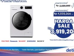 Mesin Cuci Front Load 7KG Cuma Rp 3 Jutaan Ke Transmart Full Day Sale