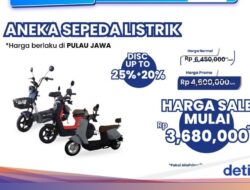 Beli Sepeda Listrik Hemat Banget Di Transmart Full Day Sale