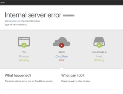 X Hingga Situs BMKG Tak Bisa Diakses, Diduga Masalah Ke Cloudflare