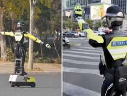 Gantikan Polantas, China Siapkan Mesin Otomatis AI Humanoid Untuk Atur Lalu Lintas
