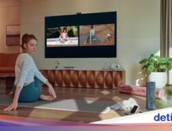 TV & Audio Samsung Bisa Ubah Ruang Keluarga Karena Itu Studio Fitness!