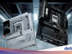 Asus Boyong Motherboard AMD 800 Series Terbaru & Pendingin AIO ROG Strix LC IV