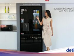 Kulkas Sultan LG InstaView Resmi Hadir, Es Batu Otomatis Tanpa Ribet
