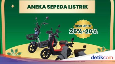 Belanja Sepeda Listrik Bisa Hemat Di Transmart Full Day Sale
