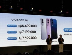 Vivo V70 dan V70 FE Resmi Rilis, Ini Spek dan Harganya