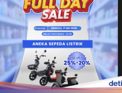 Sepeda Listrik Ke Transmart Full Day Sale Diskon Menggiurkan