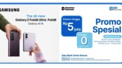 Beli Samsung Galaxy Foldable 8 Lebih Hemat! Nikmati Promo Spesial Kartu Kredit BRI