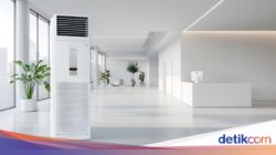 Panasonic Produksi AC Floor Standing PB5 Di RI, TKDN Tembus 41,25%