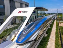 Kereta Maglev China Pecahkan Pencapaian Dunia, Akselerasi 0-800 km/jam hanya Di 5,3 Detik