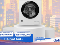 Mesin Cuci Front Load 7KG Hanya Rp 4 Jutaan Di Transmart Full Day Sale