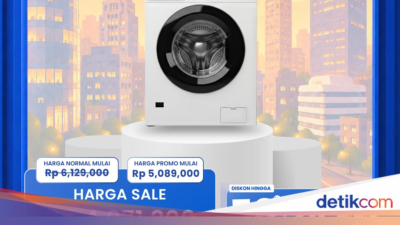 Mesin Cuci Front Load 7KG Hanya Rp 4 Jutaan Di Transmart Full Day Sale
