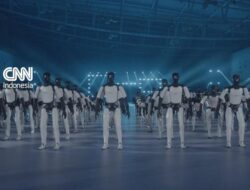 110 Android Humanoid Menari Serentak Ke China, Pecahkan Pencapaian Dunia